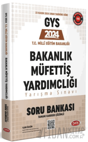 T.C. Milli Eğitim Bakanlığı Müfettiş Yardımcılığı Yarışma Sınavı Soru 