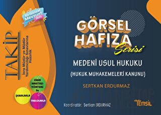 Takip Görsel Hafıza Serisi Medeni Usul Hukuku Sertkan Erdurmaz