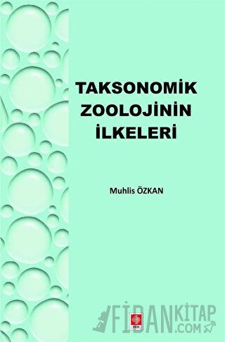 Taksonomik Zoolojinin İlkeleri Muhlis Özkan