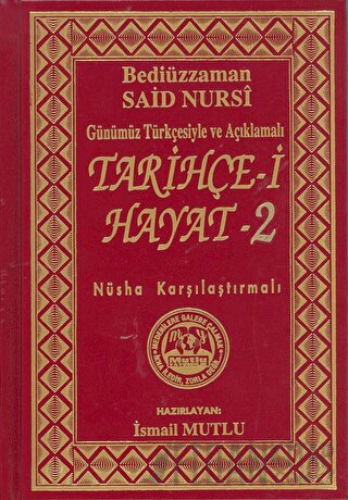 Tarihçe-i Hayat 2 (Ciltli) Bediüzzaman Said Nursi