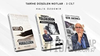 Tarihe Düşen Notlar Seti - 3 Kitap Takım Halis Özdemir