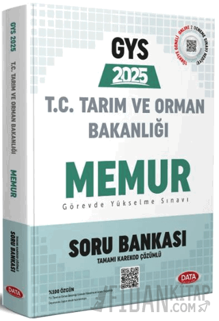 Tarım ve Orman Bakanlığı Memur GYS Soru Bankası - Karekod Çözümlü Kole