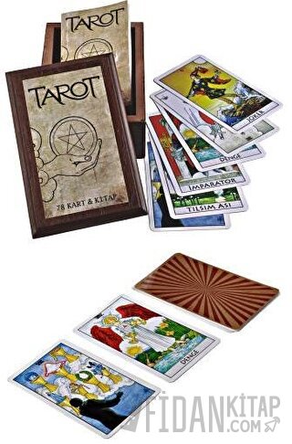 Tarot 78 Kart ve Kitap (Ahşap Kutulu) Hilal Altundal