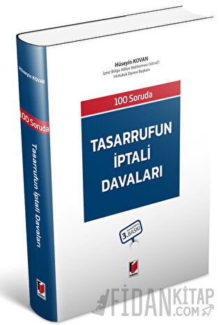 Tasarrufun İptali Davaları Hüseyin Kovan