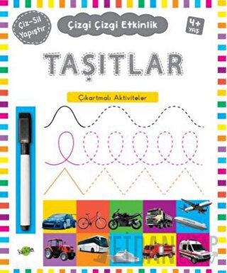 Taşıtlar 4 Yaş ve Üstü - Çizgi Çizgi Etkinlik Kolektif