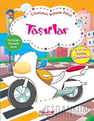 Taşıtlar - Çıkartmalı Boyama Serisi Kolektif