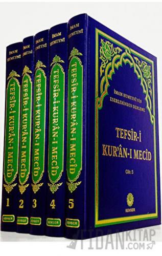 Tefsir-i Kur'an-ı Mecid (5 Cilt Takım) (Ciltli) İmam Humeyni