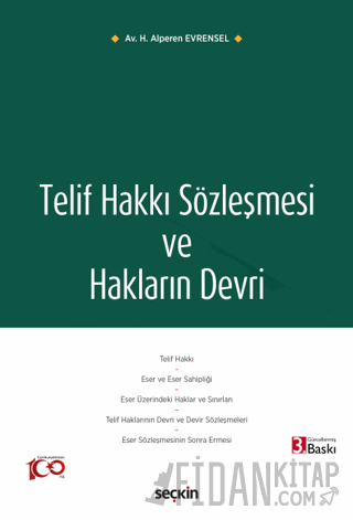 Telif Hakkı Sözleşmesi ve Hakların Devri Halil Alperen Evrensel