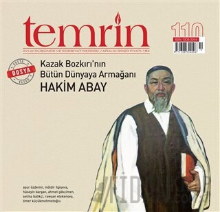 Temrin Düşünce ve Edebiyat Dergisi Sayı: 110 Aralık 2020