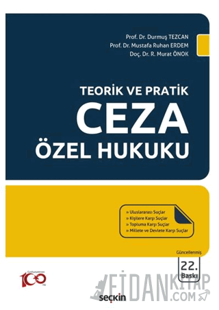 Teorik ve Pratik Ceza Özel Hukuku Durmuş Tezcan