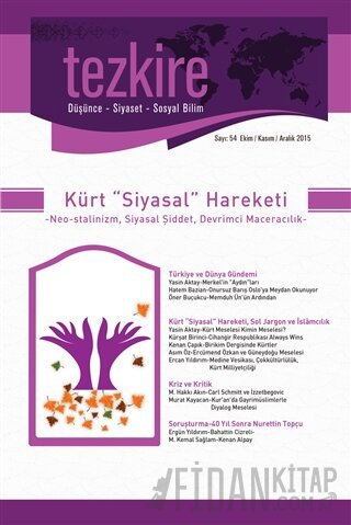 Tezkire Dergisi Sayı: 54 Ekim-Kasım-Aralık 2015