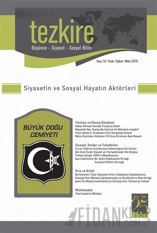 Tezkire Dergisi Sayı: 55 Ocak-Şubat-Mart 2016