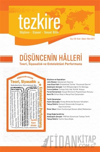 Tezkire Dergisi Sayı: 59 Ocak-Şubat-Mart 2017