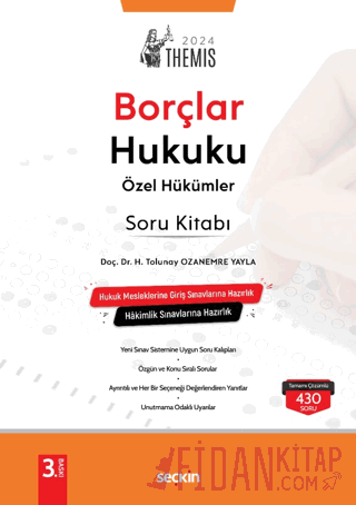 THEMIS – Borçlar Hukuku Özel Hükümler– Soru Kitabı Hatice Tolunay Ozan