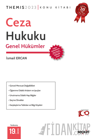 THEMIS – Ceza Hukuku Genel Hükümler Konu Kitabı İsmail Ercan