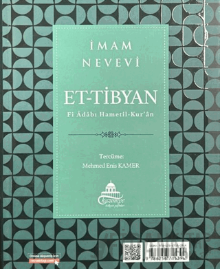 Tibyan Kur’an Okuma Adapları (Ciltli) İmam Nevevi