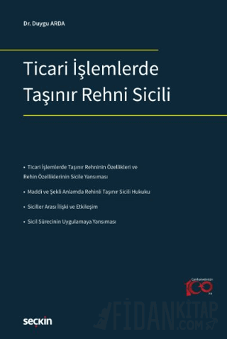 Ticari İşlemlerde Taşınır Rehni Sicili Duygu Arda