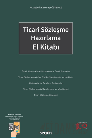 Ticari Sözleşme Hazırlama El Kitabı Ayberk Konuralp Özyılmaz