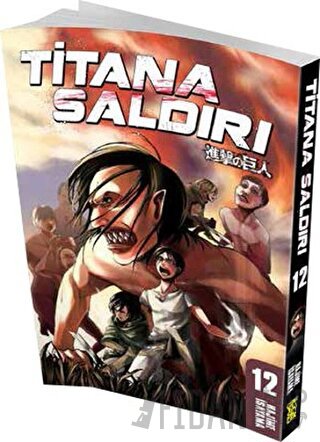 Titana Saldırı 12 Hajime İsayama