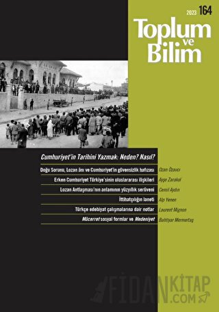 Toplum ve Bilim Dergisi Sayı: 164