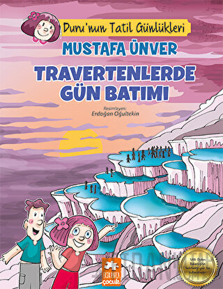 Travertenlerde Gün Batımı Mustafa Ünver