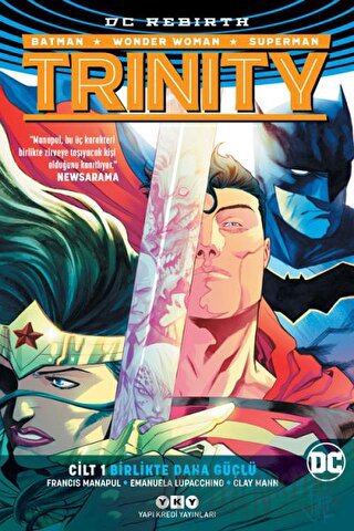 Trinity - Birlikte Daha Güçlü Cilt 1 Francis Manapul