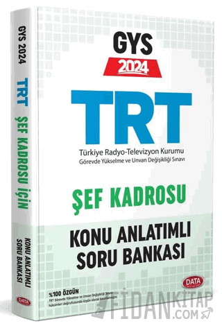 TRT Şef Kadrosu İçin GYS Konu Anlatımlı Soru Bankası Kolektif