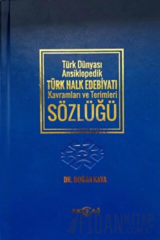 Türk Dünyası Ansiklopedik Türk Halk Edebiyatı Kavramları ve Terimleri 