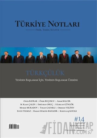 Türkiye Notları Dergisi Sayı 14