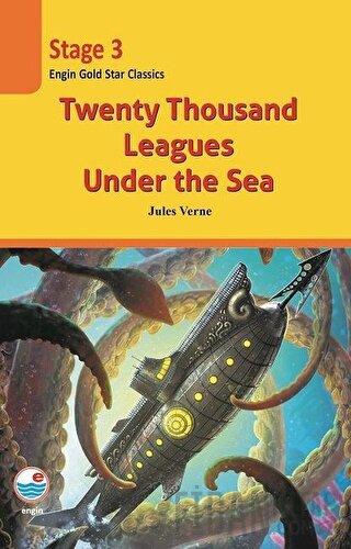 Twenty Thousand Leagues Under The Sea (Cd'li) - Stage 3 Jules Verne