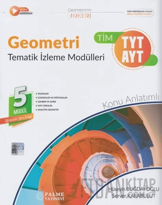 TYT AYT Geometri TİM Tematik İzleme Modülleri Konu Anlatımlı Hüseyin B