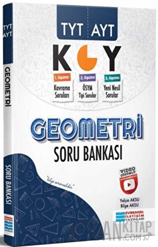 TYT AYT Geometri Video Çözümlü Soru Bankası Evrensel İletişim Yayınlar