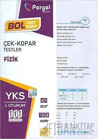 TYT Birinci Oturum Fizik Yaprak Test Kolektif