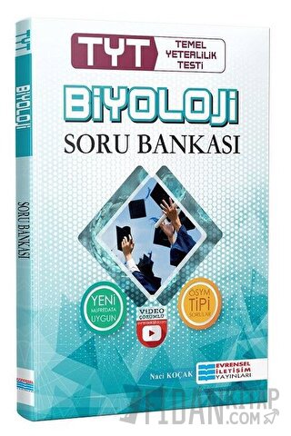 TYT Biyoloji Video Çözümlü Soru Bankası Naci Koçak