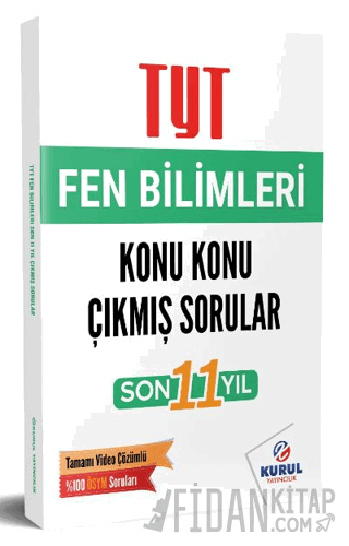 TYT Fen Bilimleri Son 11 Yıl Konu Konu Çıkmış Sorular ve Video Çözümle