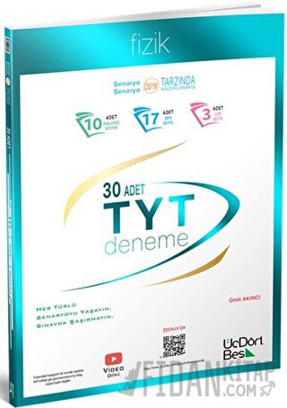 TYT Fizik 30 Deneme Kolektif