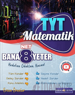 TYT Matematik 8 Net Bana Yeter Ersen Örenler