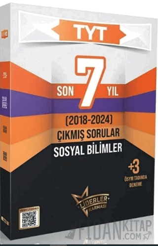 TYT Sosyal Bilimler Çıkmış Sorular Son 7 Yıl Çözümlü Kolektif