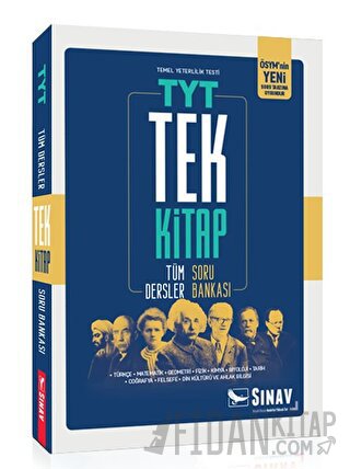 TYT Tek Kitap Tüm Dersler Soru Bankası Kolektif