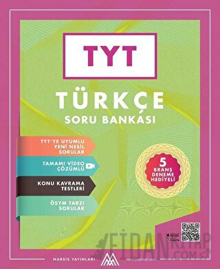 TYT Türkçe Soru Bankası Marsis Yayınları Kolektif