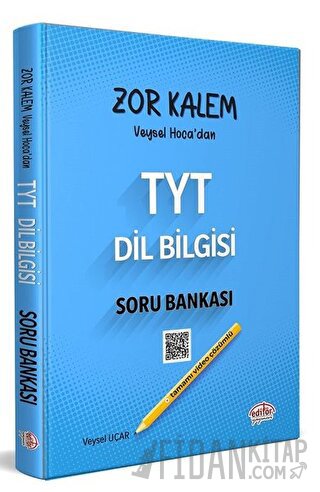 TYT Zor Kalem Veysel Hoca’dan Dil Bilgisi Soru Bankası Tamamı Video Çö