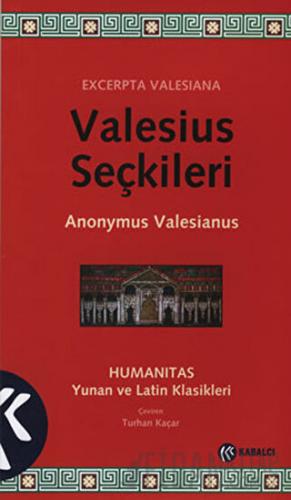 Valesius Seçkileri Anonymus Valesianus