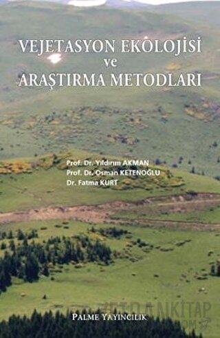 Vejetasyon Ekolojisi ve Araştırma Metodları Yıldırım Akman