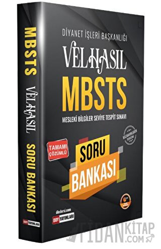 Velhasıl MBSTS Soru Bankası - DDY Yayınları Kolektif