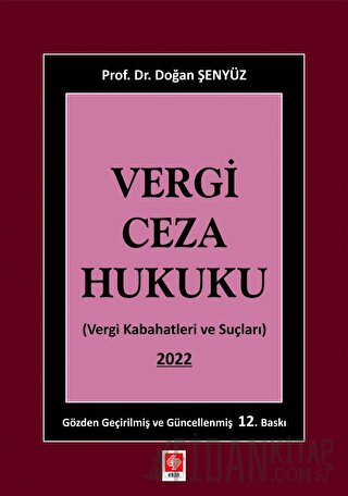 Vergi Ceza Hukuku Doğan Şenyüz