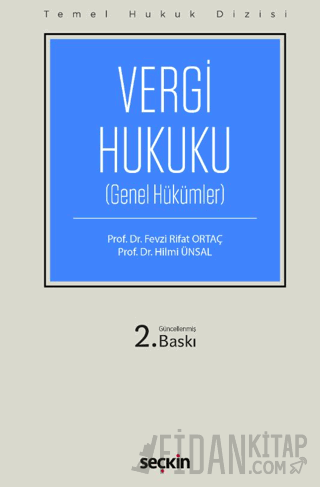 Temel Hukuk DizisiVergi Hukuku Genel Hükümler &#40;THD&#41; Fevzi Rifa