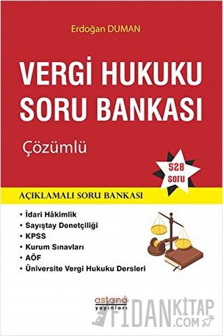 Vergi Hukuku Soru Bankası Çözümlü Erdoğan Duman