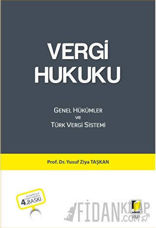 Vergi Hukuku Yusuf Ziya Taşkan