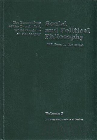 Volume 2: Social and Political Philosophy (Ciltli) William L. McBride