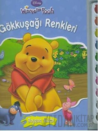 Winnie The Pooh Gökkuşağı Renkleri Boyama Kitabı Kolektif